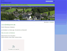 Tablet Screenshot of dreibaeumen.info